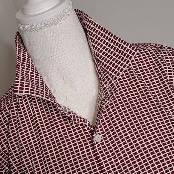 Armani Exchange sz M/M button front shirt with collar fitted casual - Picture 2 of 10